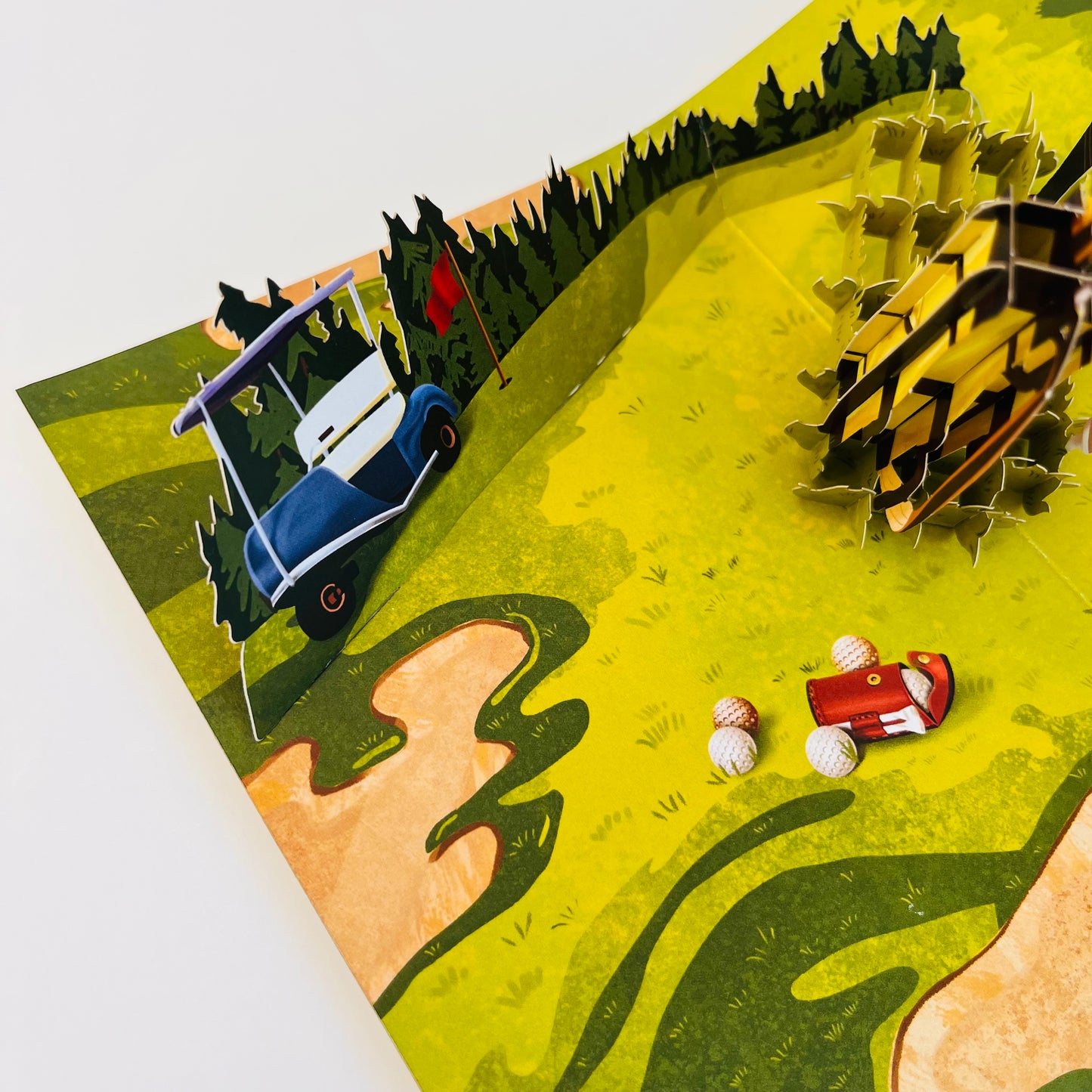 Golfing Adventure WOWPOP CARD