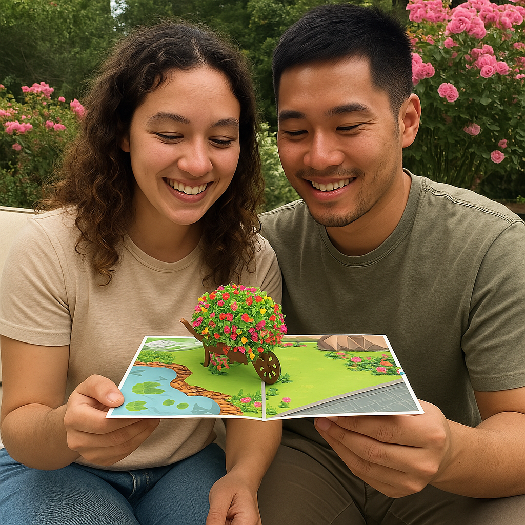 Blooming Joy WOWPOP CARD