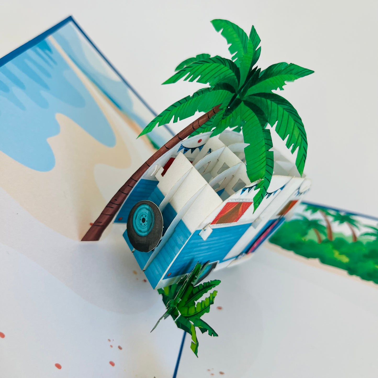 Camper Cutie 3D Pop Up Greeting Card