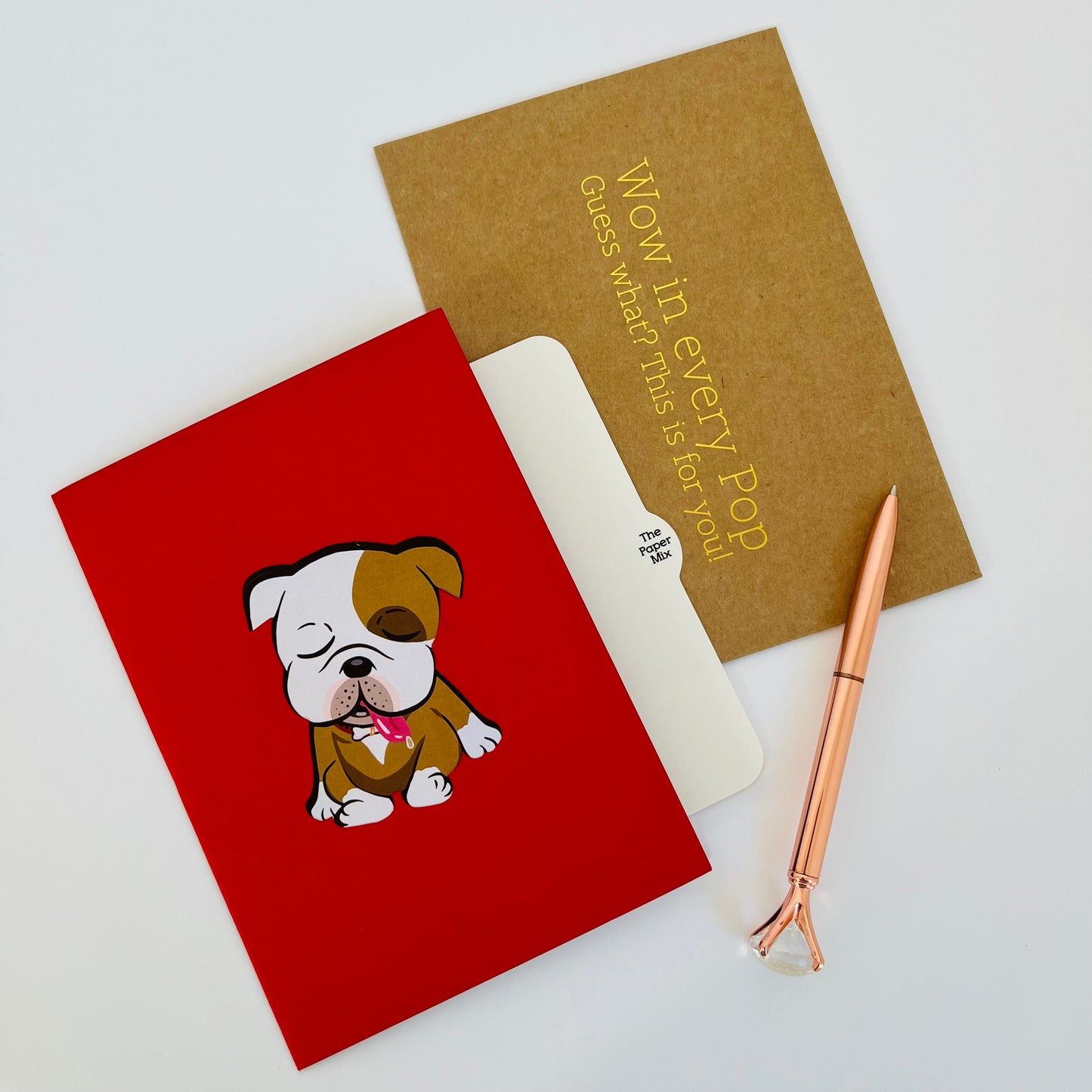Snoozy Buddy WOWPOP CARD