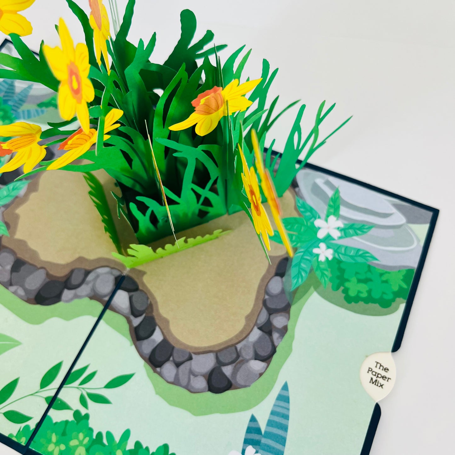Daffodil Delight 3D Pop Up Greeting Card