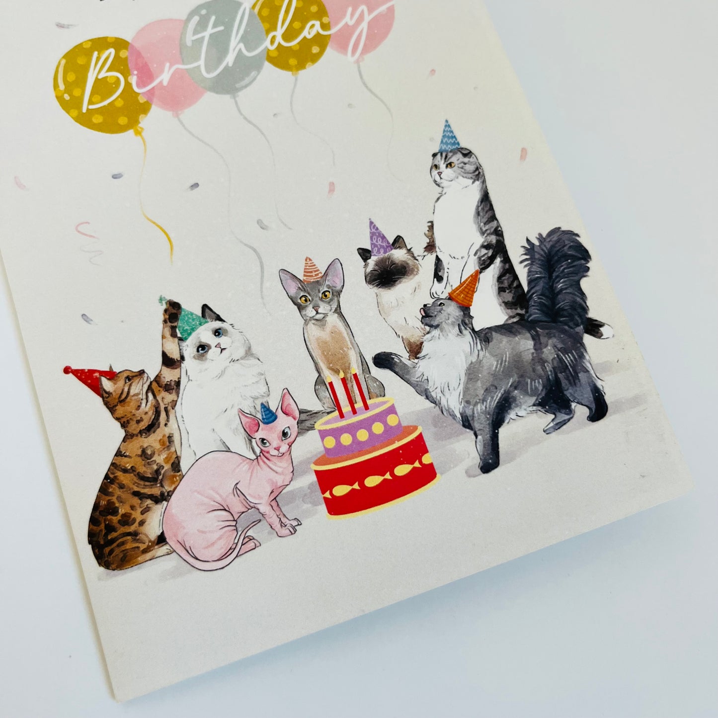 Cat-astrophic Fun WOWPOP CARD