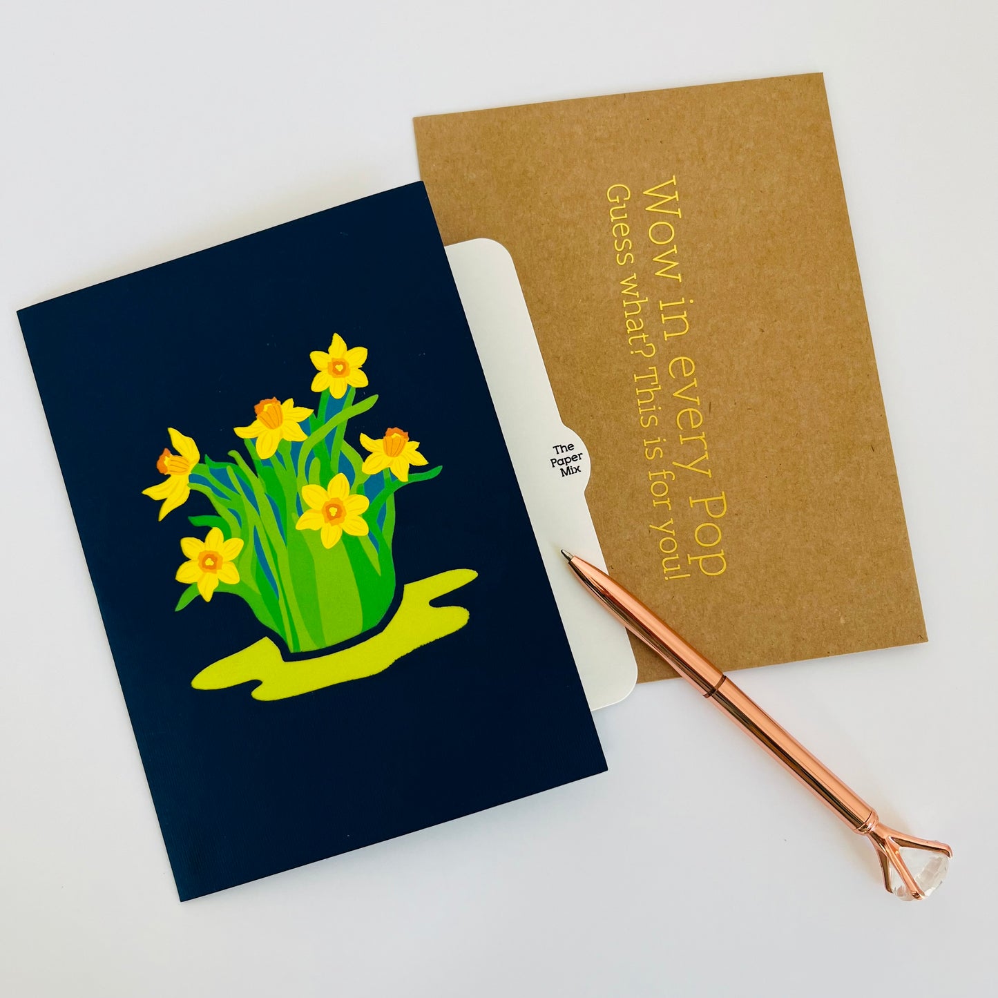Daffodil Delight WOWPOP CARD