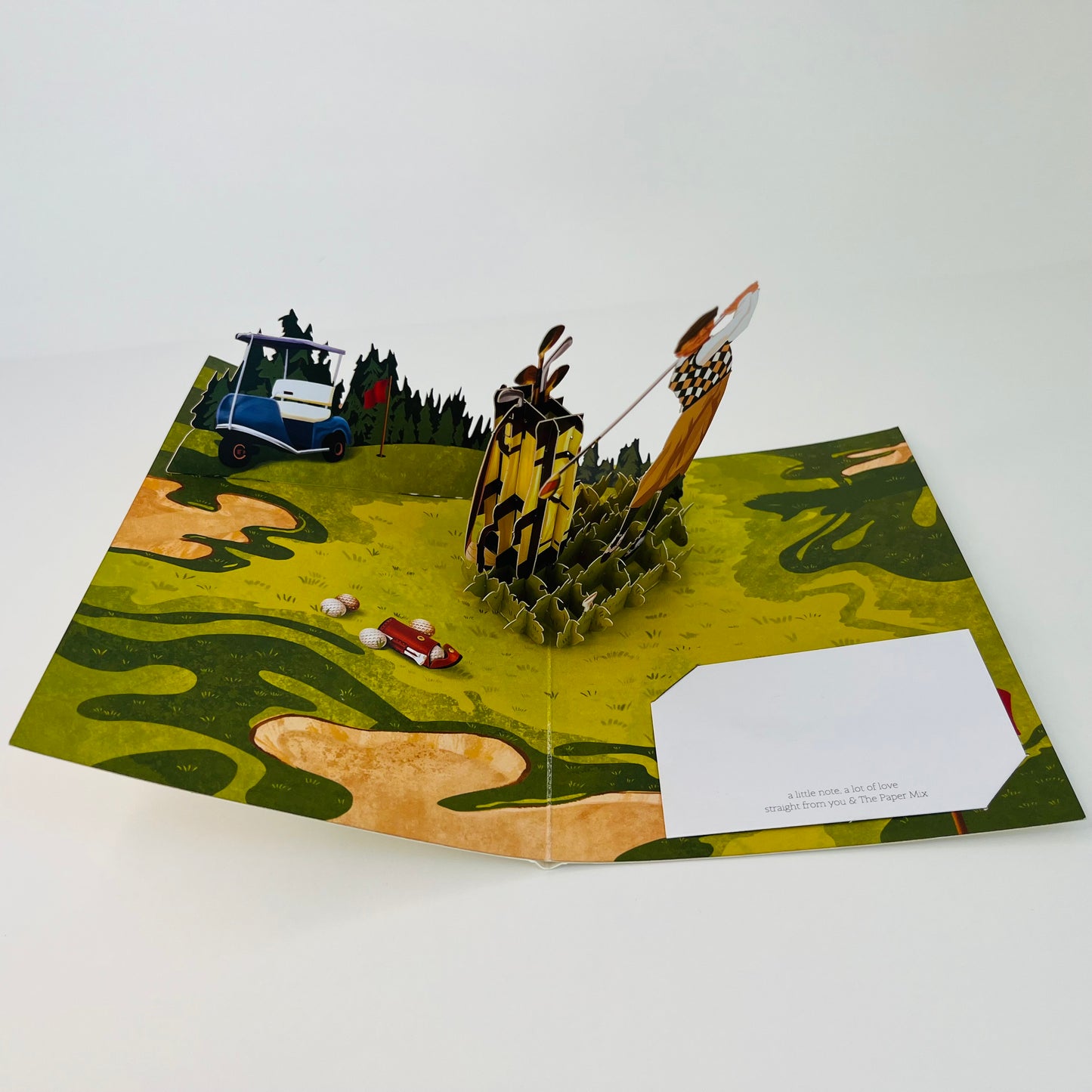 Golfing Adventure WOWPOP CARD