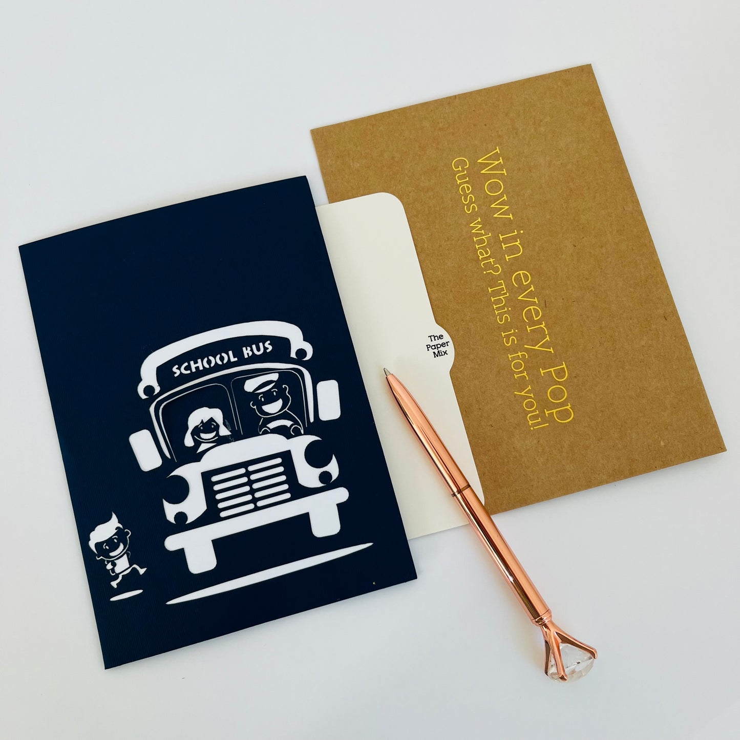 Magic School Bus 3D Pop Up Greeting Card