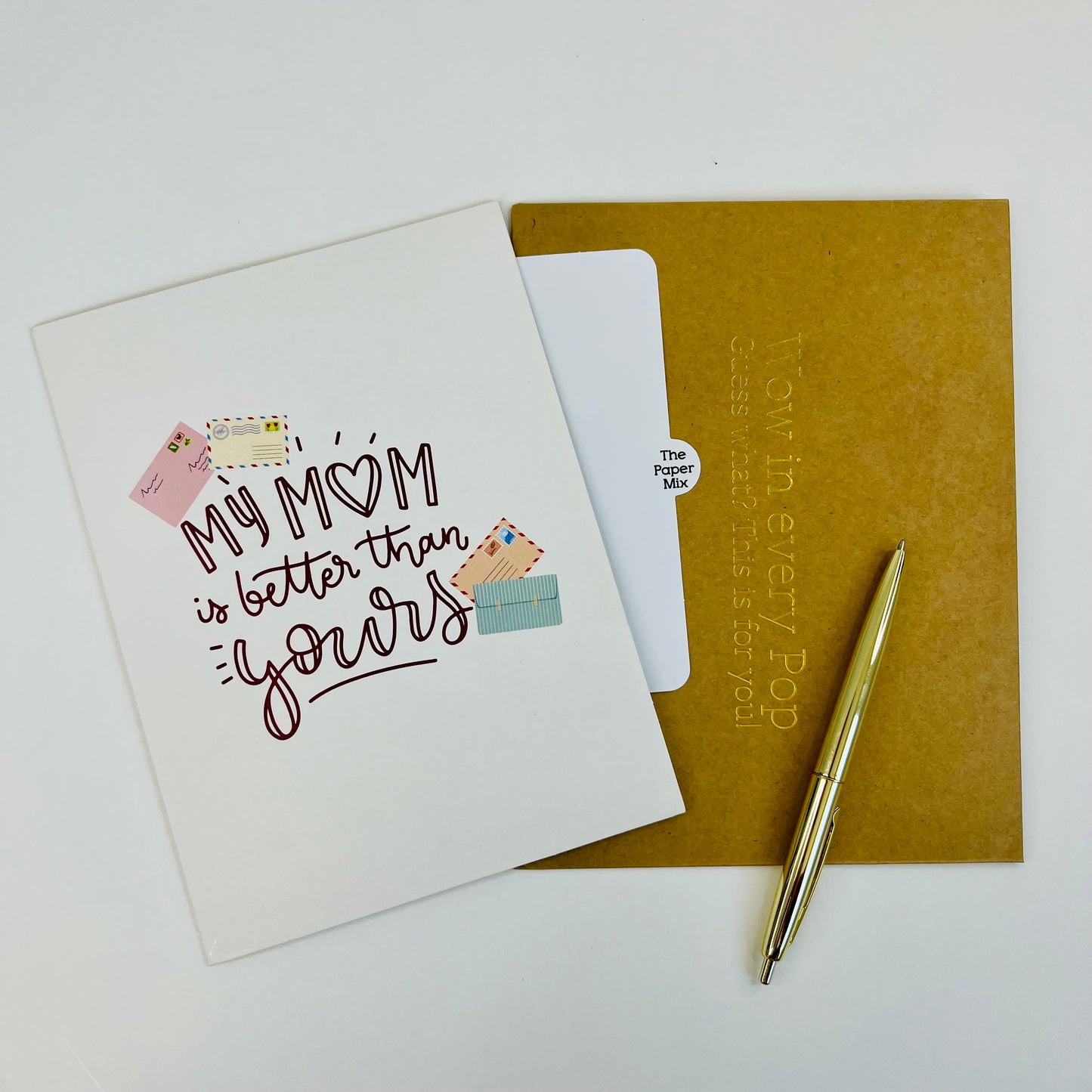 Pup's Love Letter WOWPOP CARD