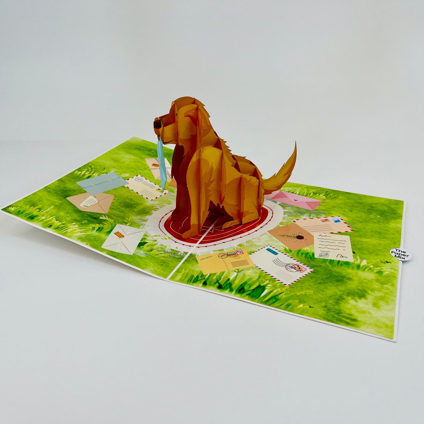 Pup's Love Letter WOWPOP CARD
