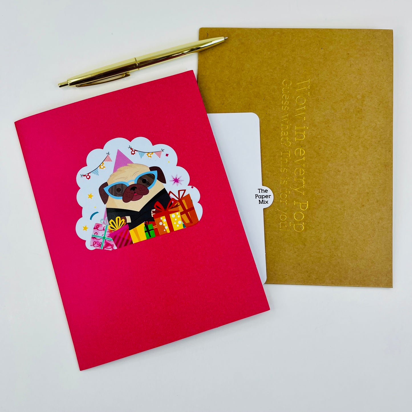 Puppy Party WOWPOP CARD