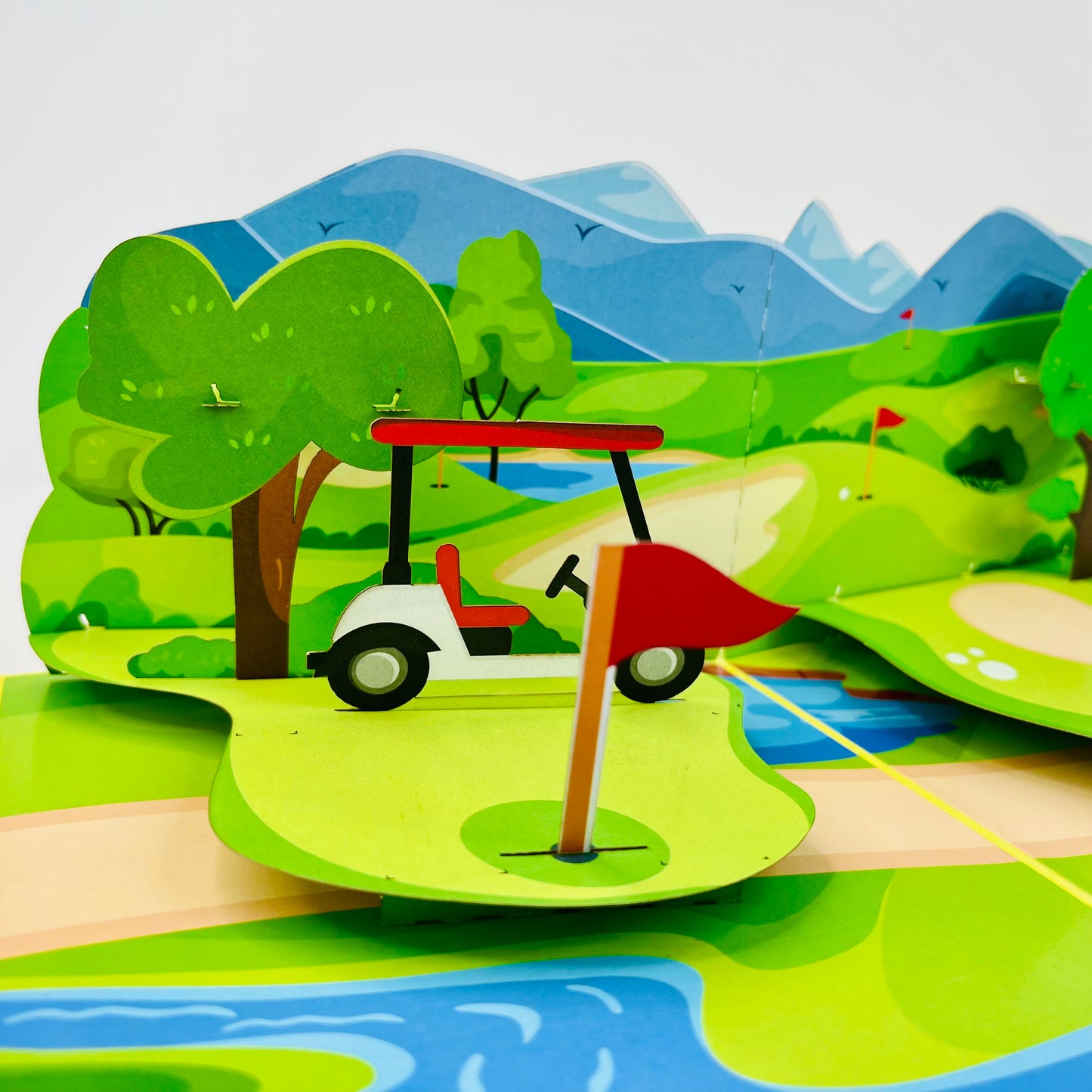 Golf Time WOWPOP CARD