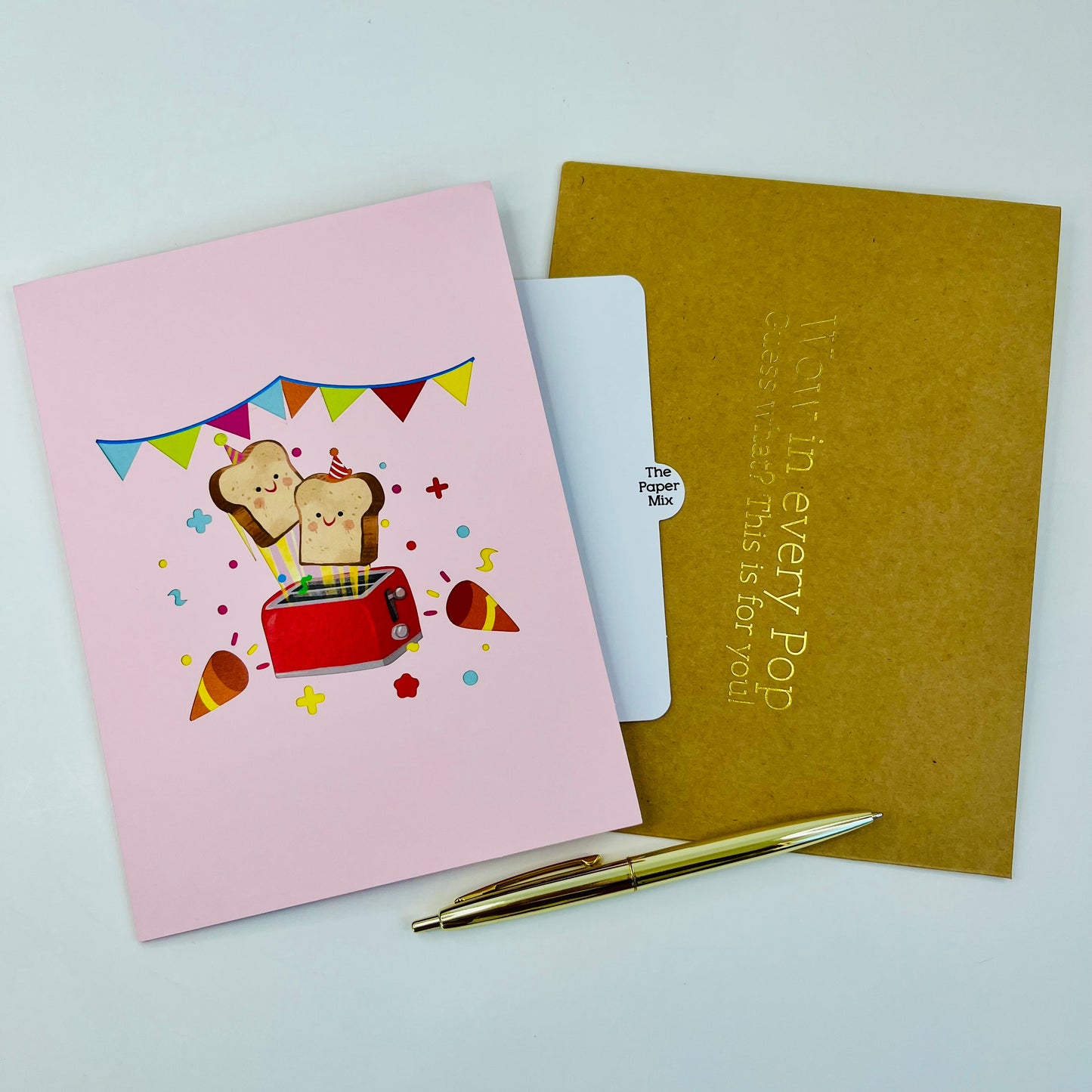Toasty Celebbration WOWPOP CARD