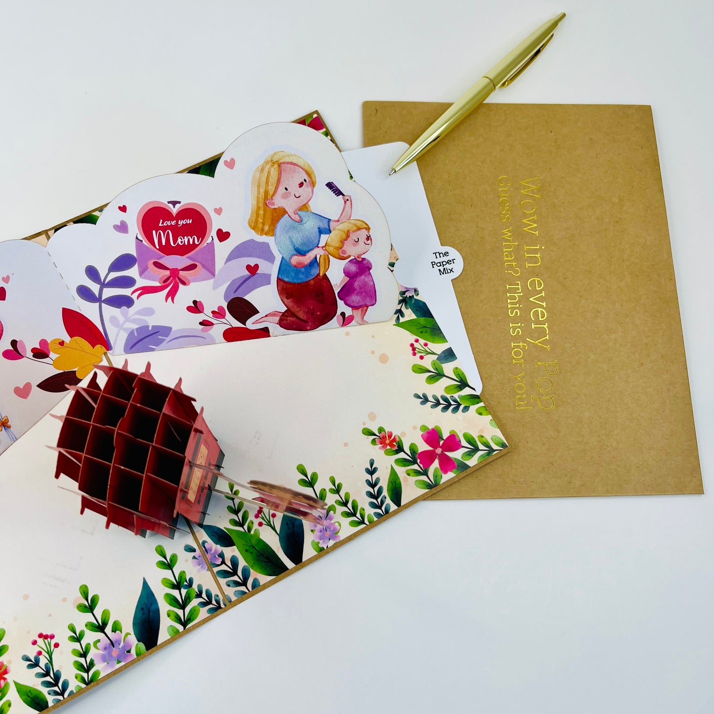 Little Love Note WOWPOP CARD