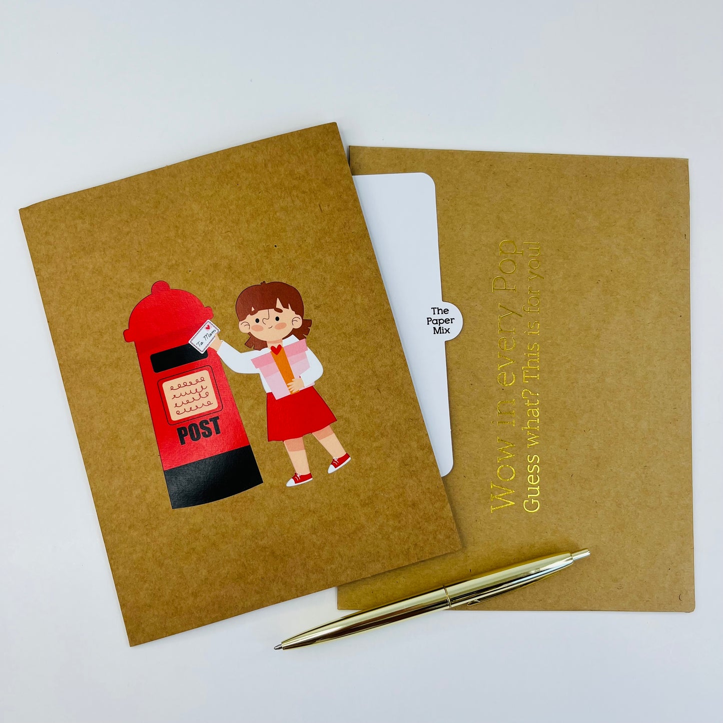 Little Love Note WOWPOP CARD