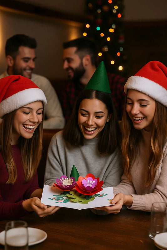 Blooming Magic 3D Pop Up Greeting Card