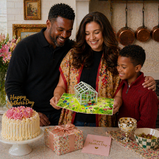 Gift of Love 3D Pop Up Greeting Card