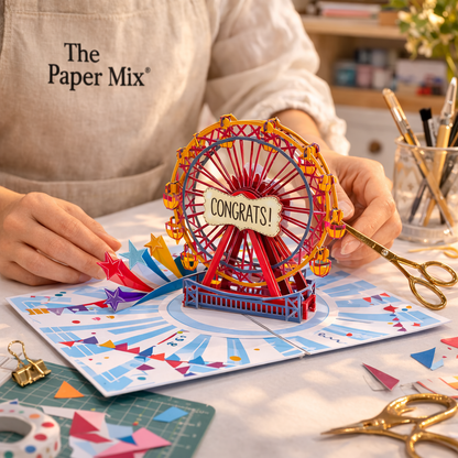 Ferris Wheel 3D Pop Up Card
