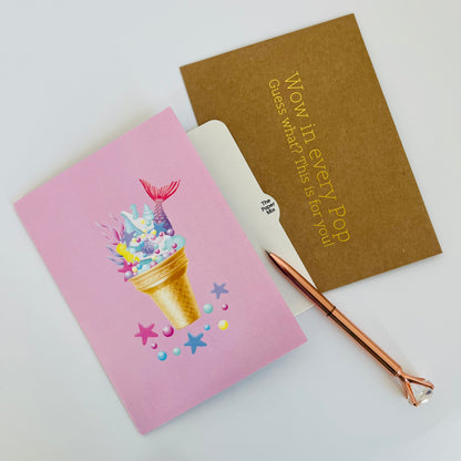 Magical Swirl Delight WOWPOP CARD