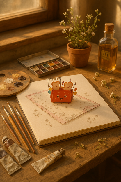 Toasty Celebbration WOWPOP CARD