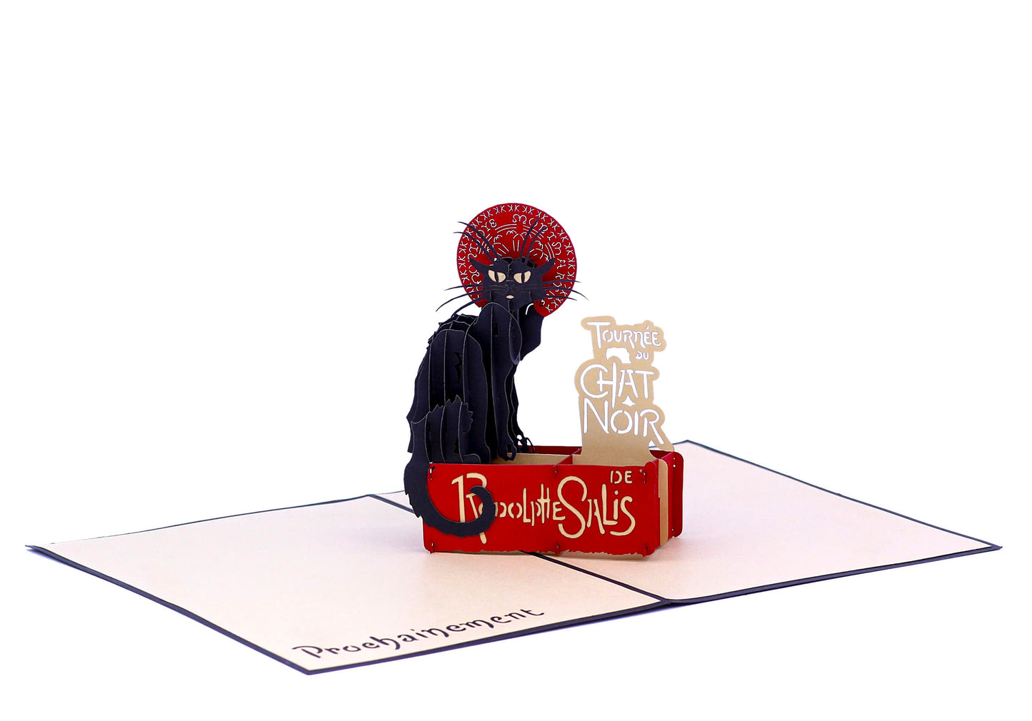 Le Chat Noir 3D Pop Up Card