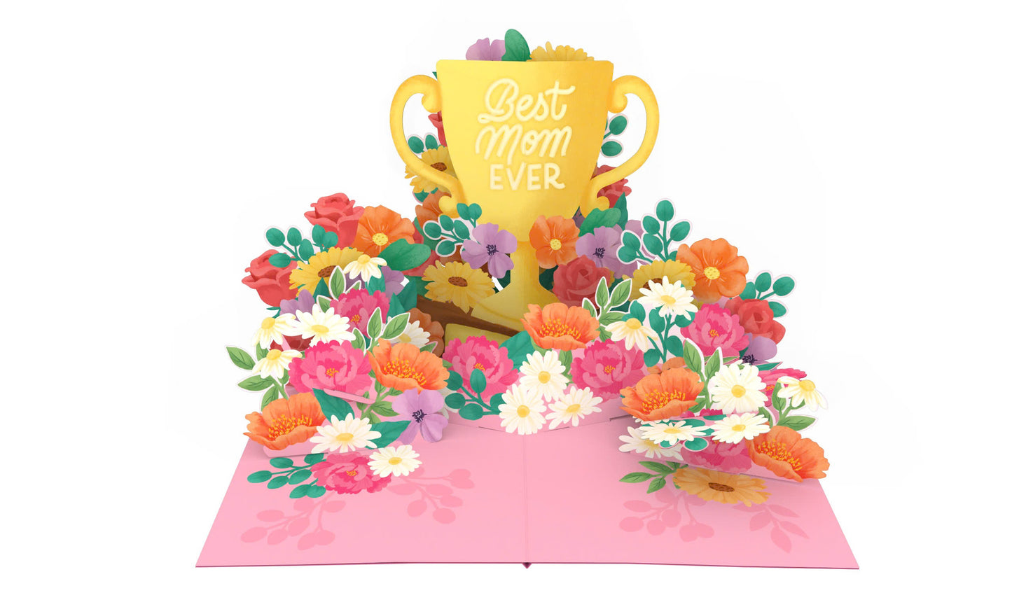 Best Mom Ever 3D Pop Up Card