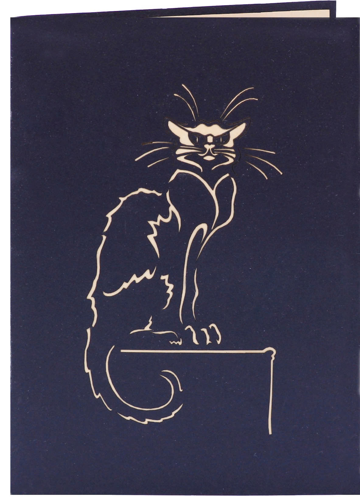 Le Chat Noir 3D Pop Up Card