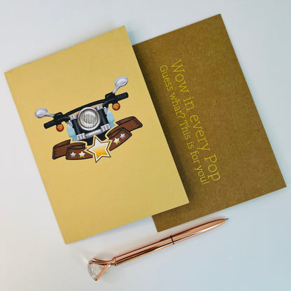 Race Ready WOWPOP CARD