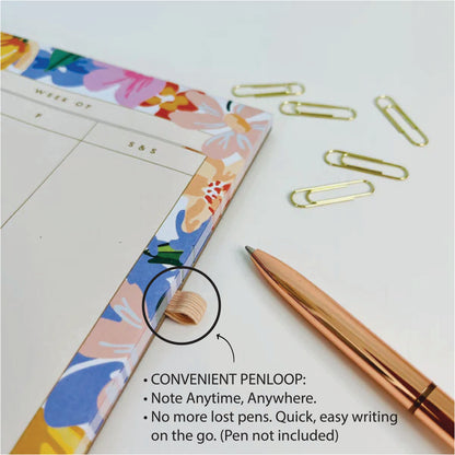PERFECT PLANNER NOTEPAD with MAGNET and PENLOOP
