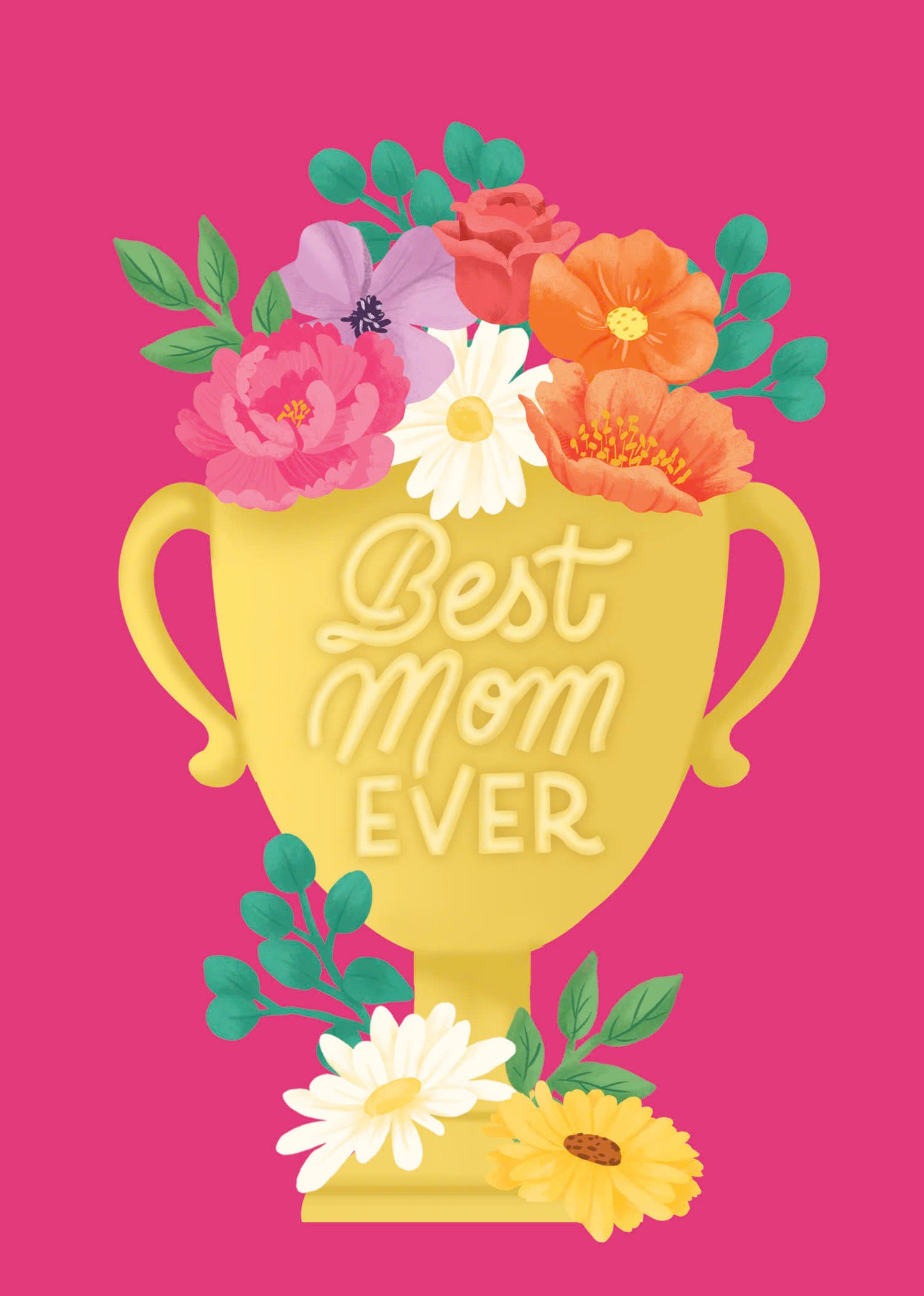 Best Mom Ever 3D Pop Up Card