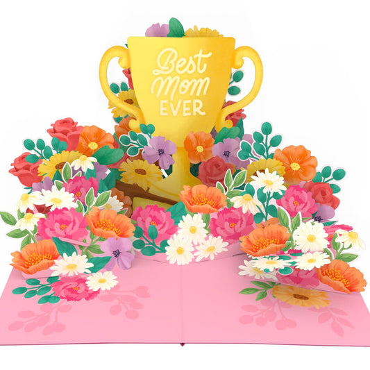 Best Mom Ever 3D Pop Up Card