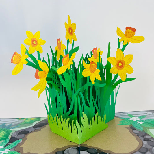 Daffodil Delight WOWPOP CARD