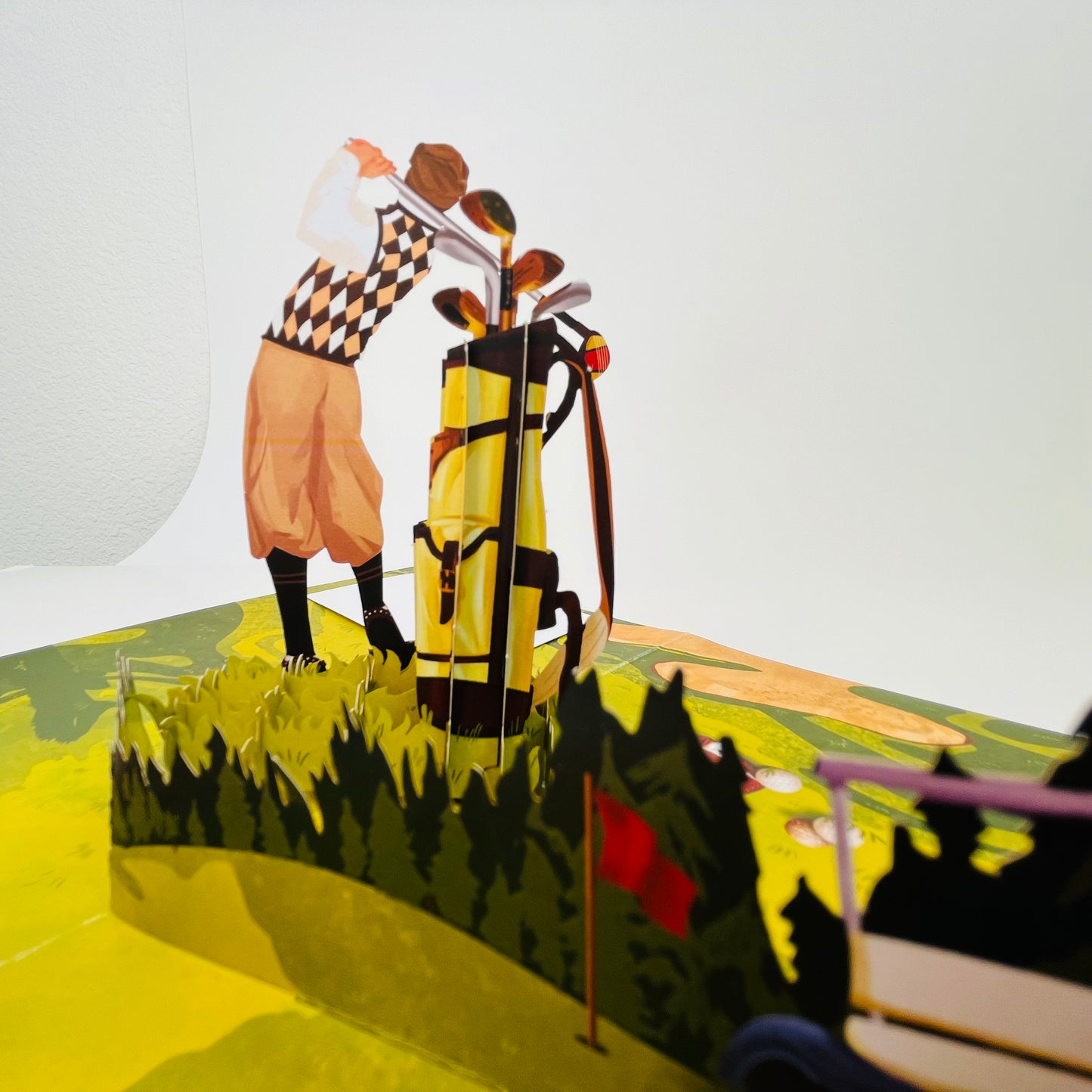 Golfing Adventure WOWPOP CARD