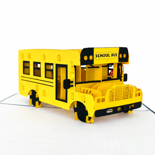 Magic School Bus 3D Pop Up Greeting Card
