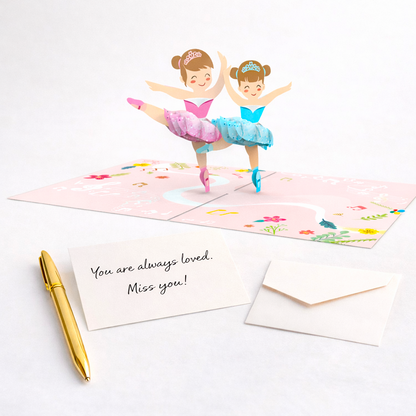 Baby Dance 3D Pop Up Greeting Card