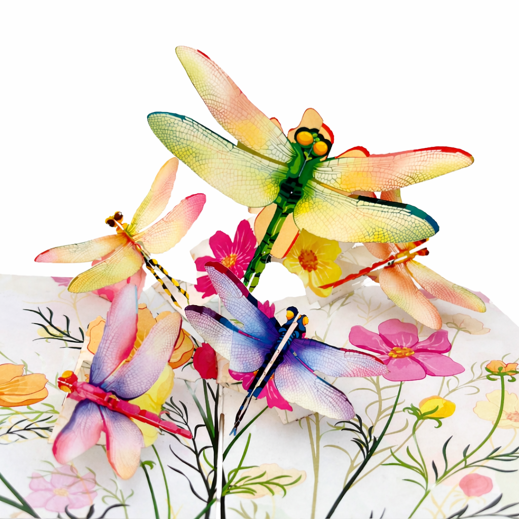 Garden Burst 3D Pop Up Greeting Card