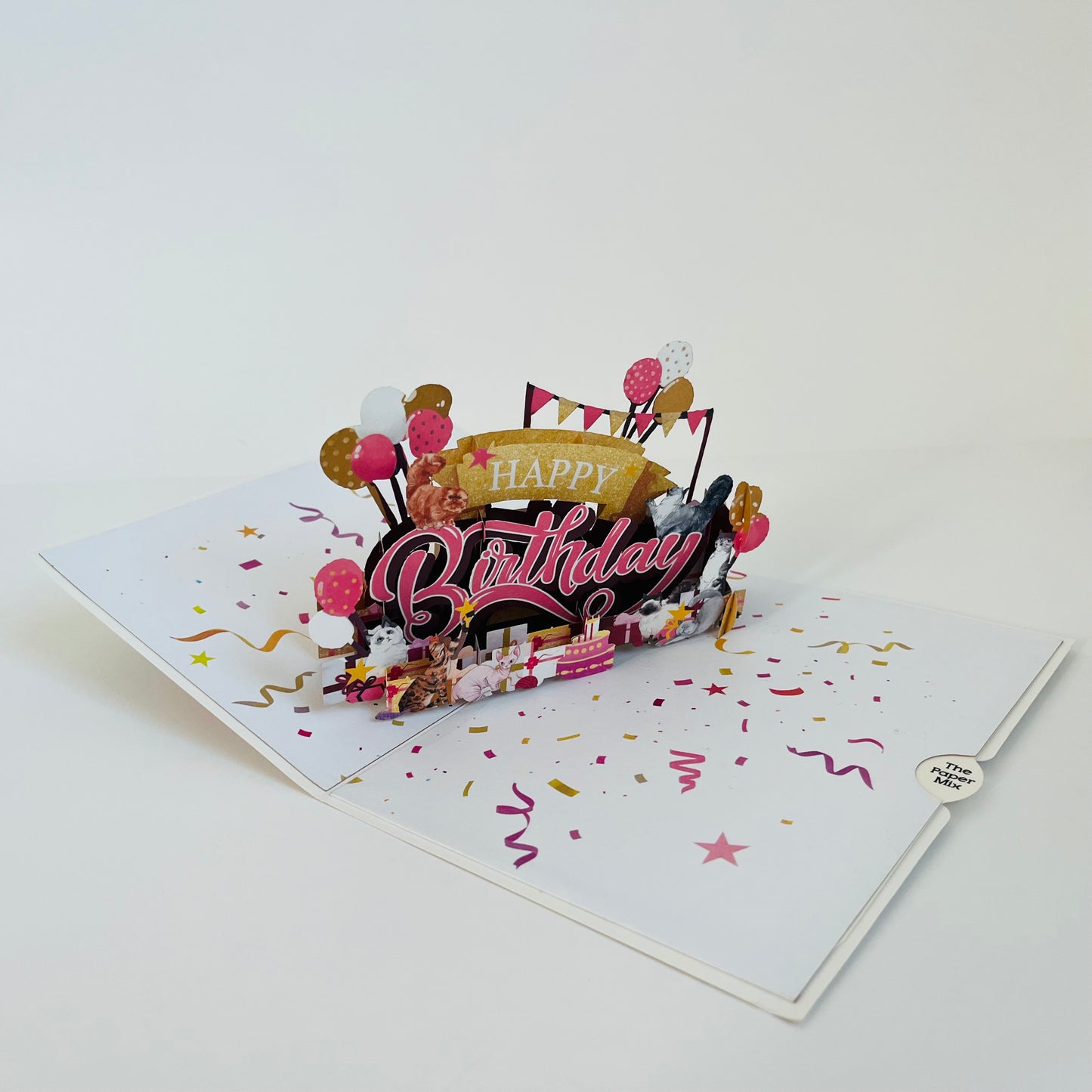 Cat-astrophic Fun WOWPOP CARD