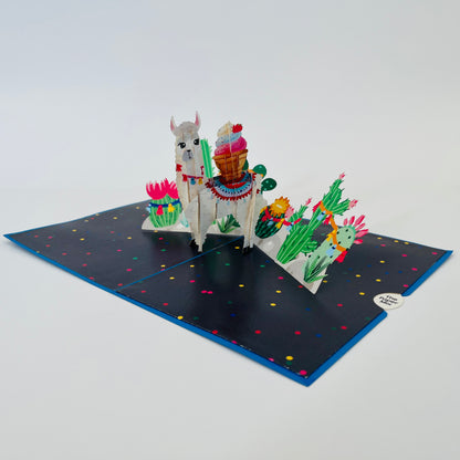 Llamazing Treat WOWPOP CARD