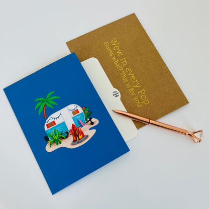 Camper Cutie WOWPOP CARD