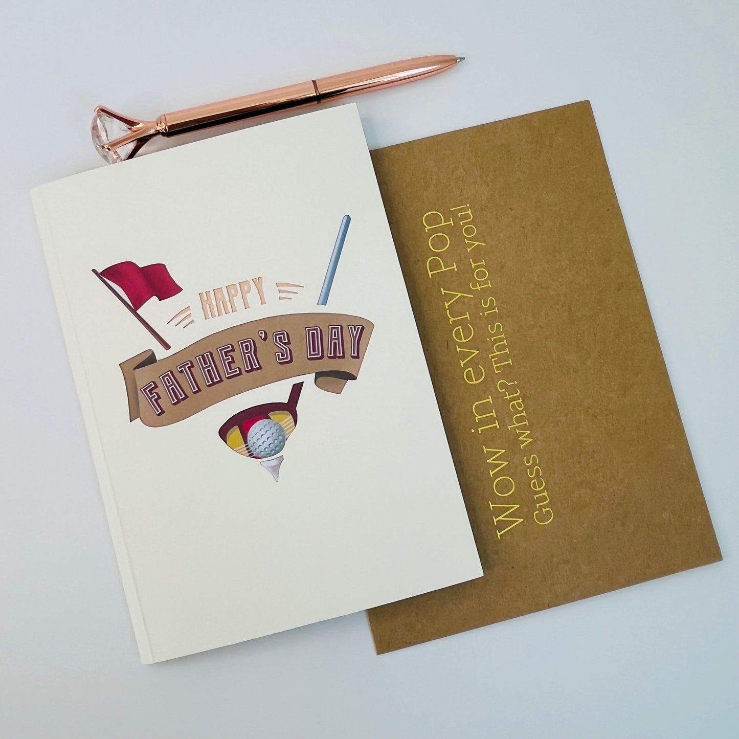 Golfing Adventure WOWPOP CARD