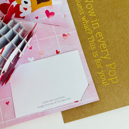 Paws & Hearts WOWPOP CARD