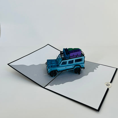 Adventure on Wheels WOWPOP CARD