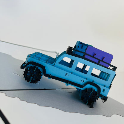 Adventure on Wheels WOWPOP CARD