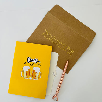 Hoppy Hour WOWPOP CARD