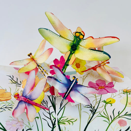 Garden Burst 3D Pop Up Greeting Card