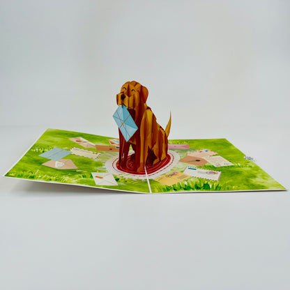 Pup's Love Letter WOWPOP CARD