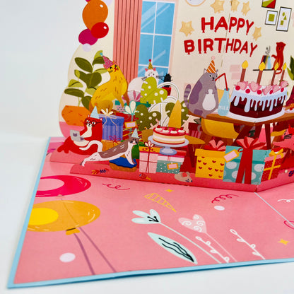 Meowday Bash WOWPOP CARD