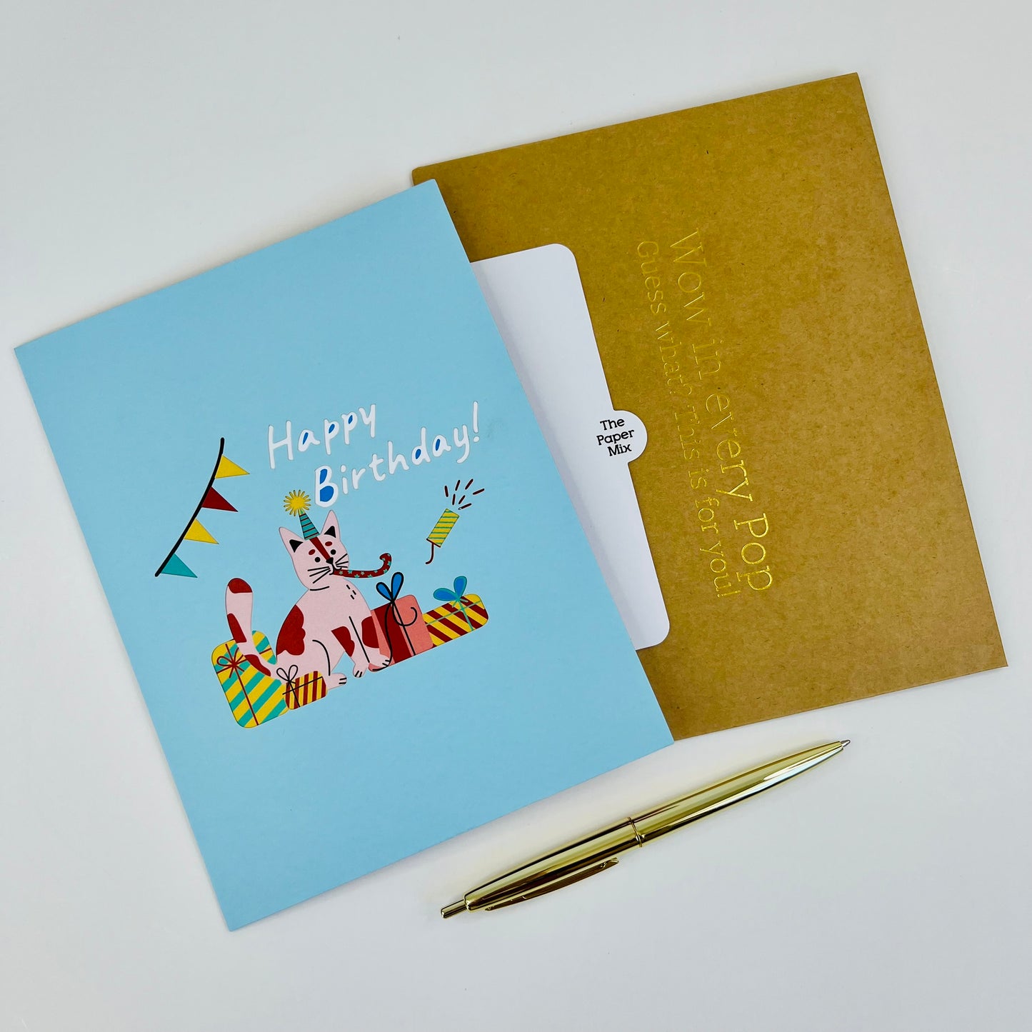 Meowday Bash WOWPOP CARD