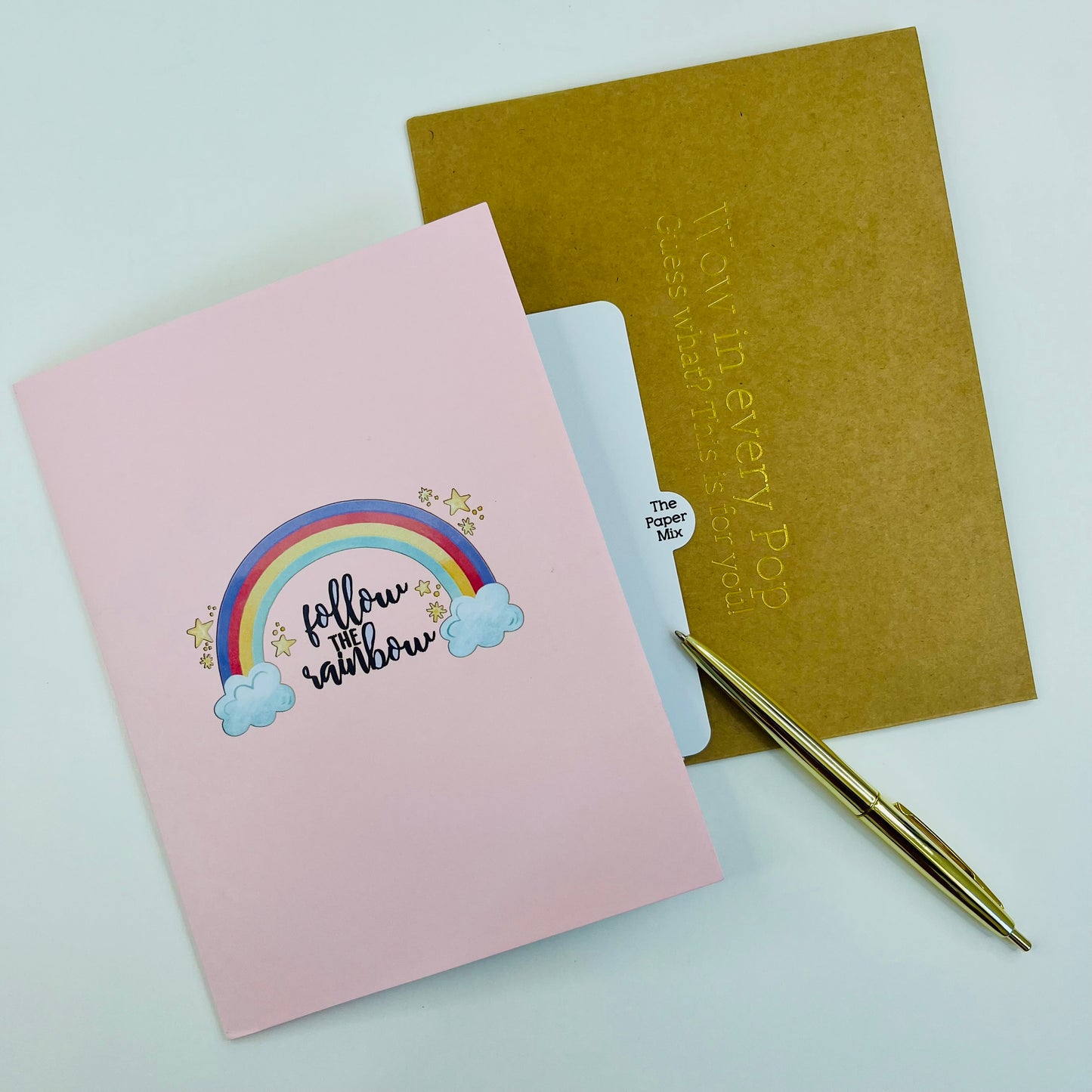 Crane Rainbow Magic WOWPOP CARD