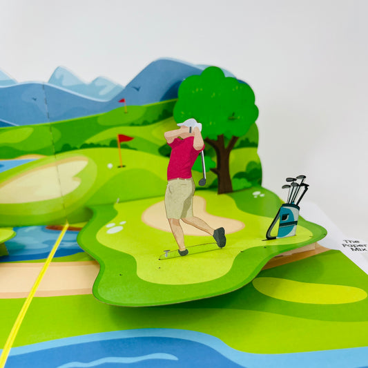 Golf Time WOWPOP CARD