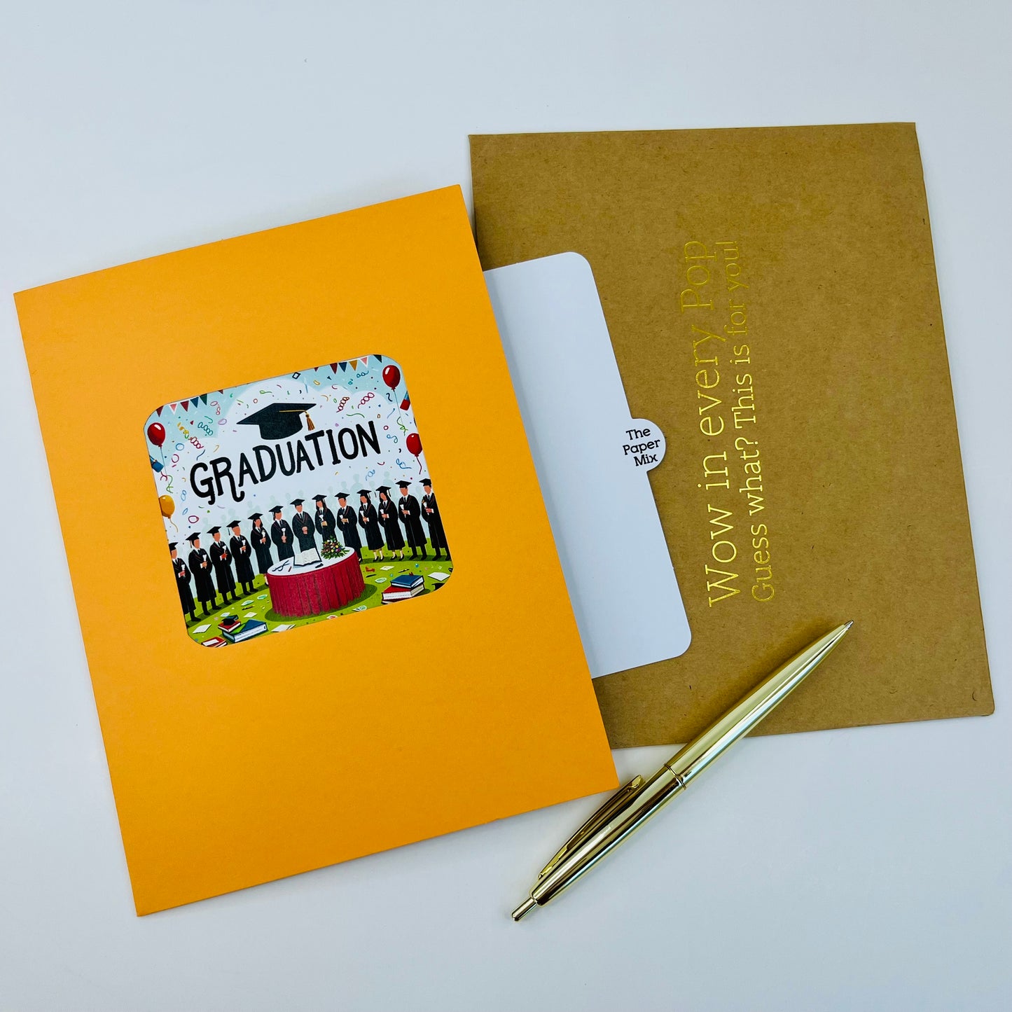 Graduation Cheers WOWPOP CARD