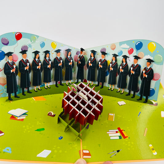 Graduation Cheers WOWPOP CARD