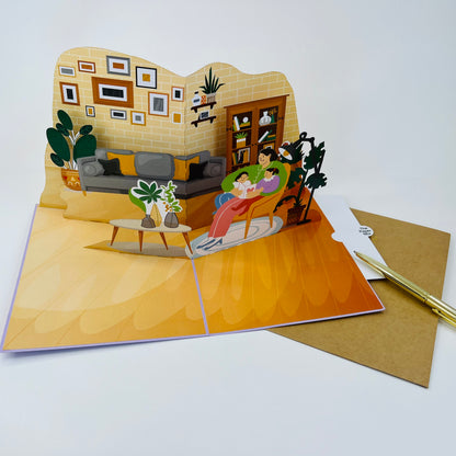 Story Time Snuggle WOWPOP CARD